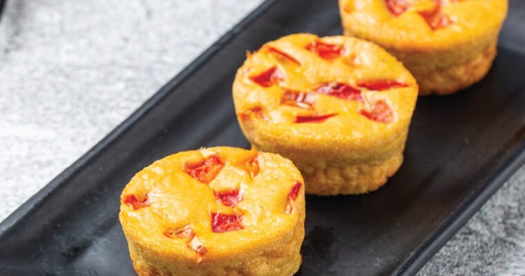 Tomato Chicken and Egg Muffins