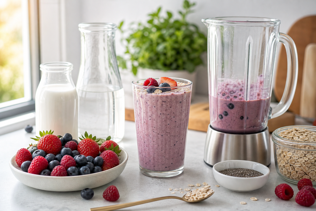 Herbalife shake before or after workout berry protein shake idea