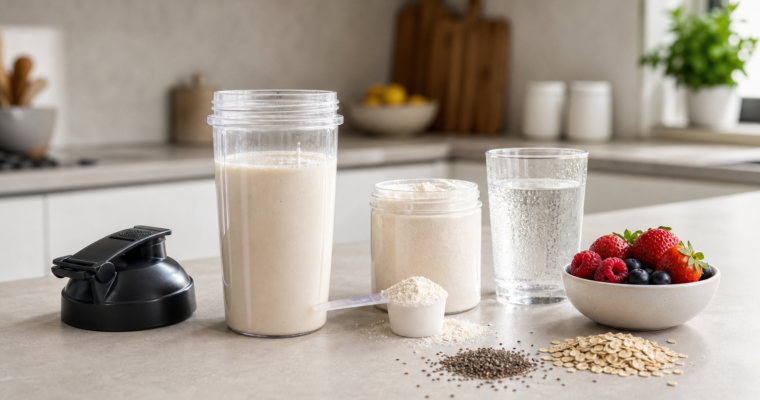 How to Make a Herbalife Shake Without a Blender