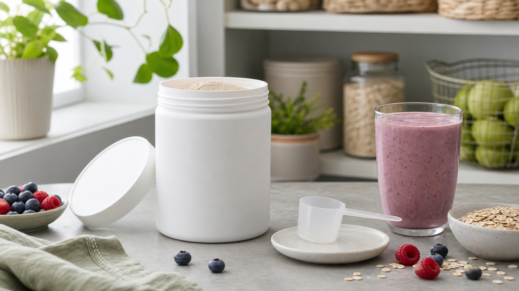 How to store Herbalife Formula 1 powder in a cool dry kitchen