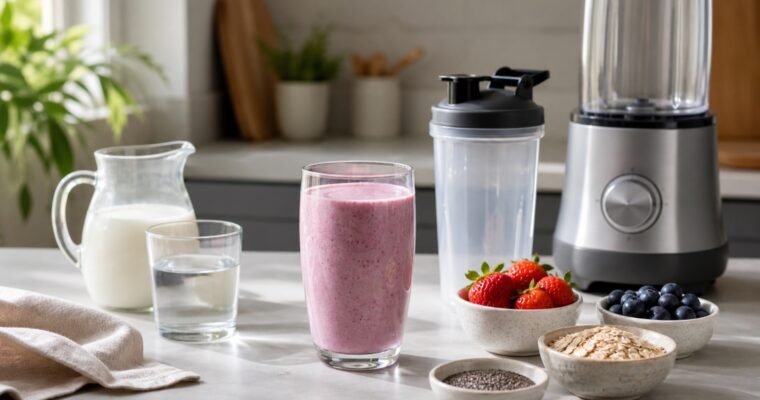 How to Make a Herbalife Shake Smooth