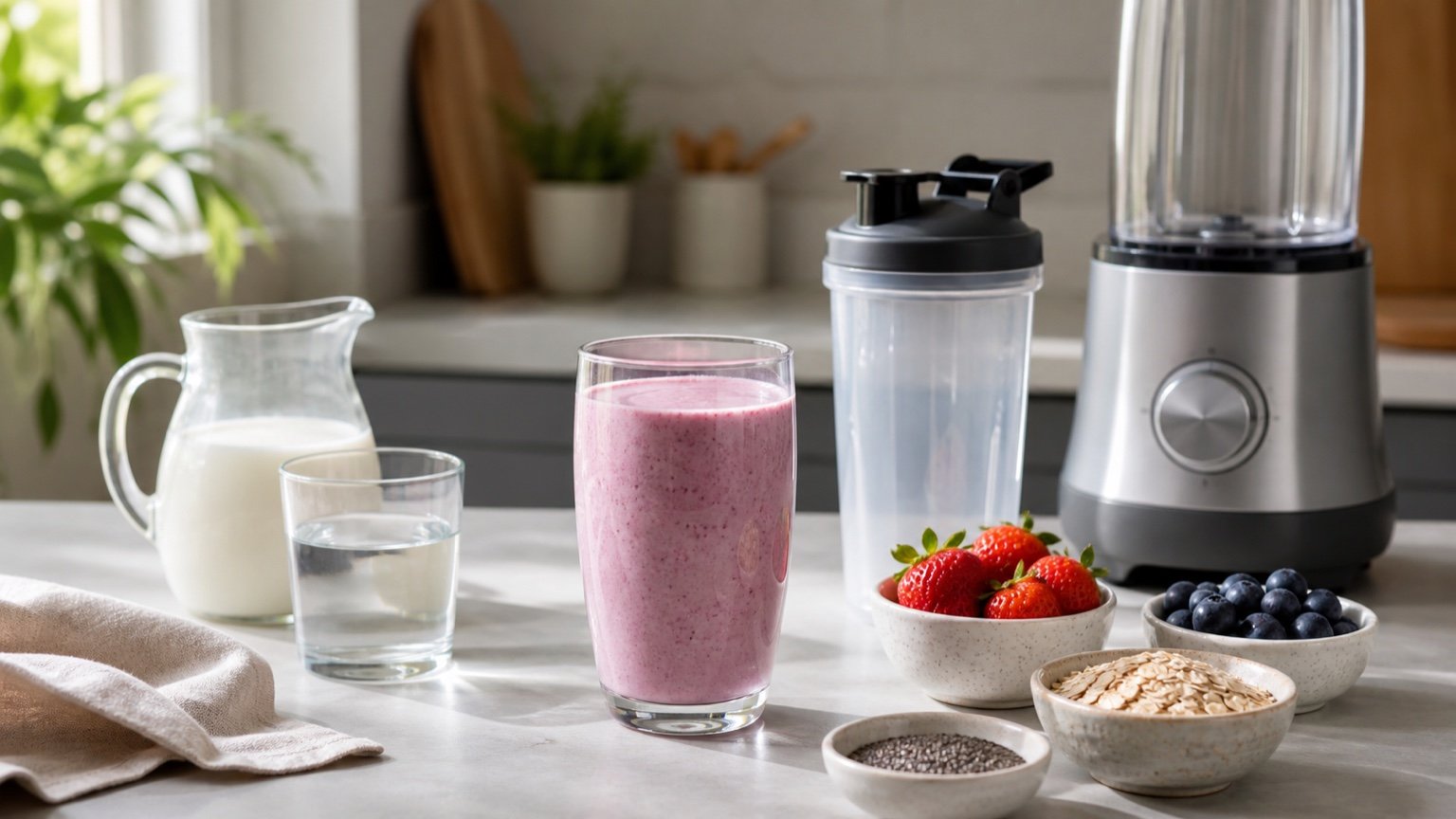 How to Make a Herbalife Shake Smooth