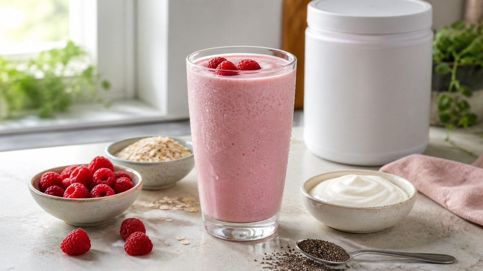 Herbalife Raspberry Shake: 3 Easy Recipes