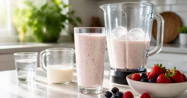 How Much Ice in a Herbalife Shake?