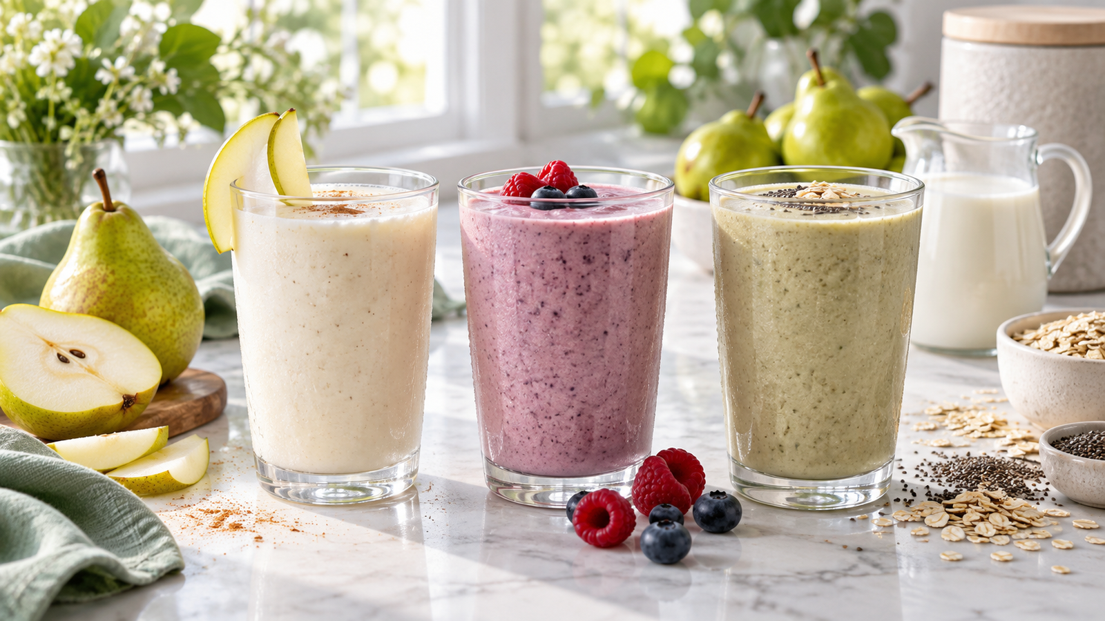 Herbalife Pear Shake: 3 Easy Spring Recipes