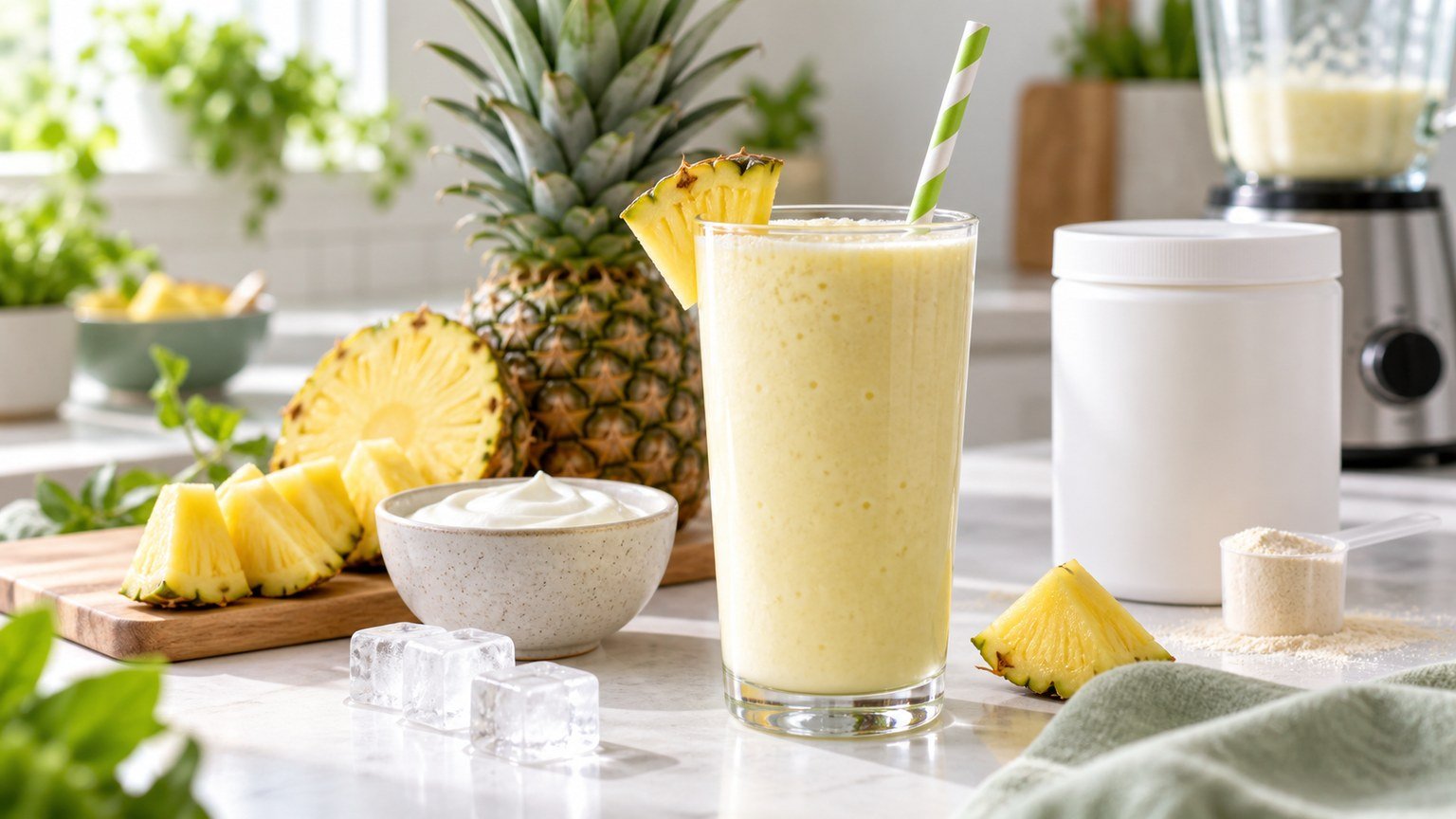 Herbalife Pineapple Shake: 3 Easy Recipes