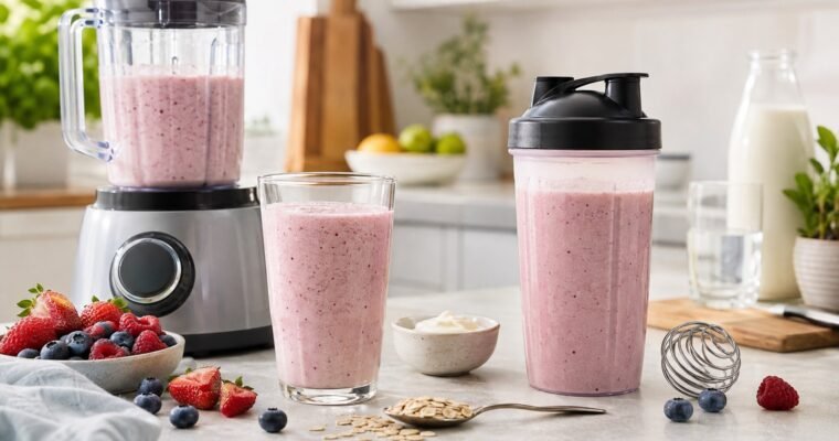 Herbalife Shake: Blender vs Shaker Bottle