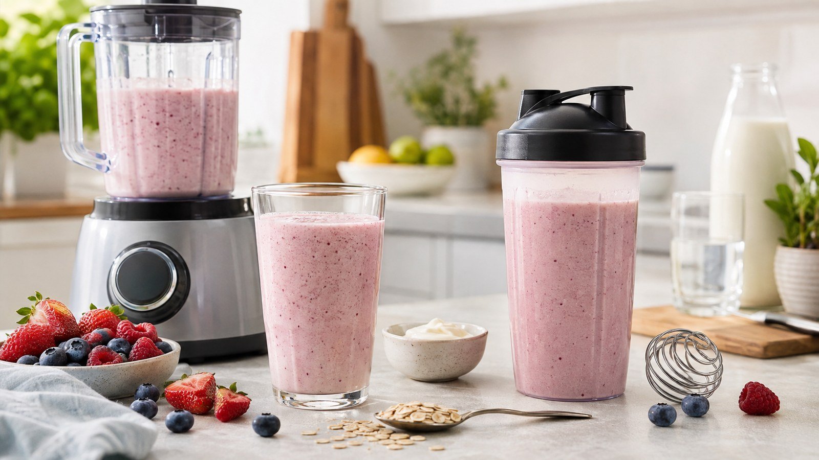 Herbalife Shake: Blender vs Shaker Bottle