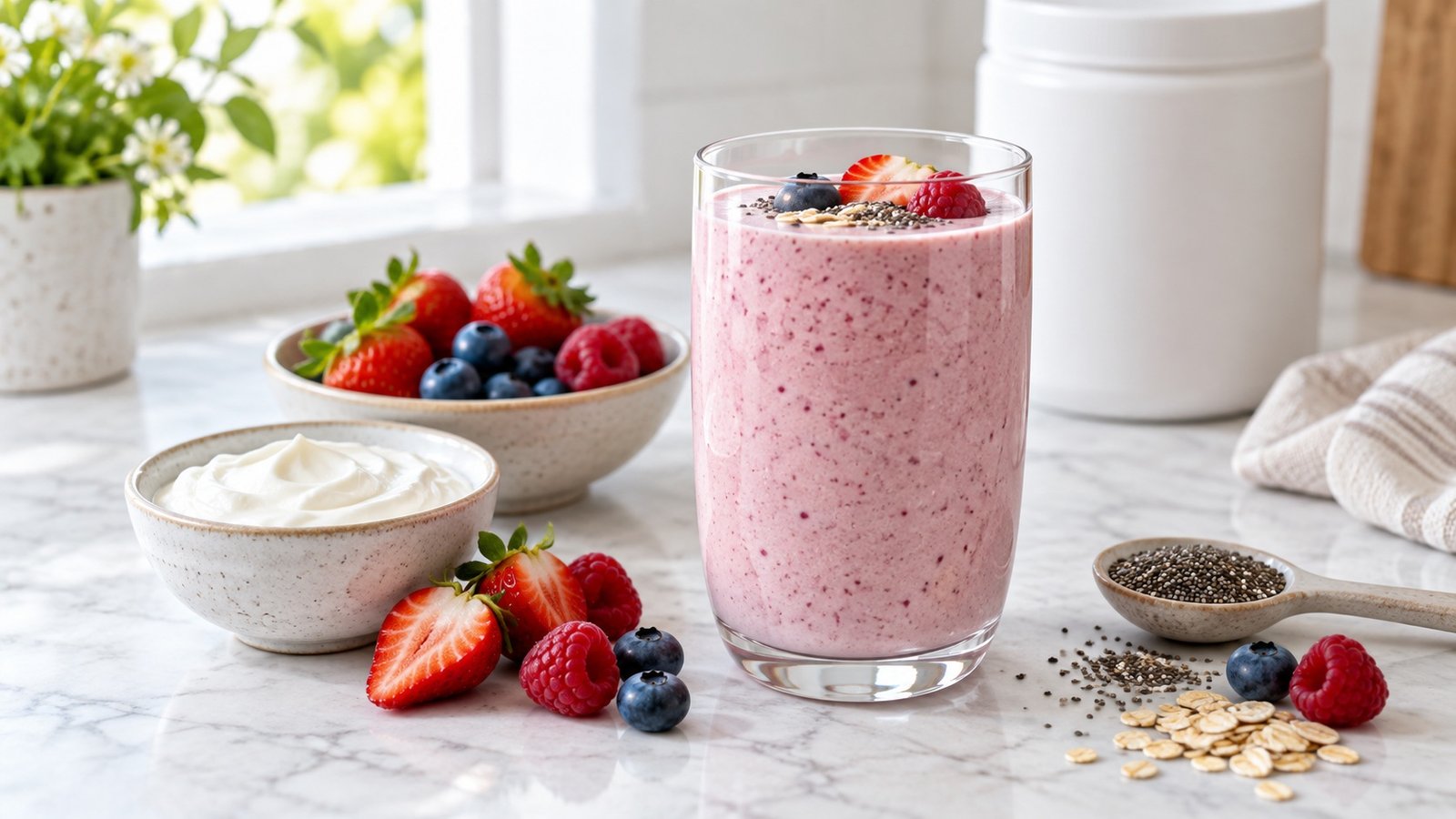 Herbalife Shake with Greek Yoghurt: 3 Easy Ideas