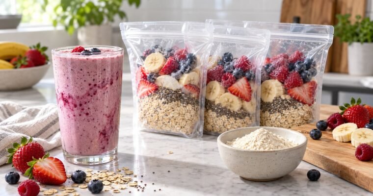 Herbalife Shake Meal Prep: 3 Freezer Pack Ideas