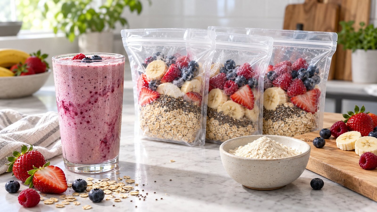 Herbalife Shake Meal Prep: 3 Freezer Pack Ideas
