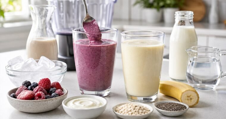 How to Make a Herbalife Shake Thicker or Thinner